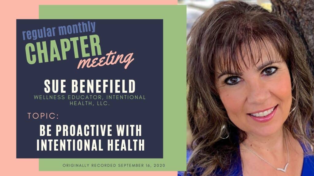 Sue Benefield South City Chapter Meeting