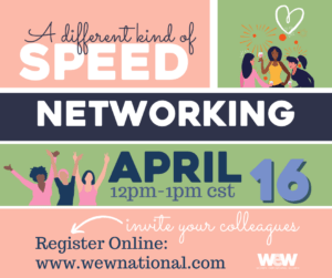 WEW Speed Networking - April 16