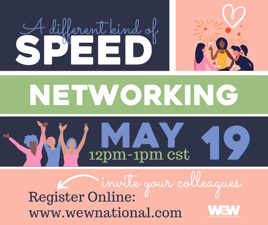 Speed networking event invitation