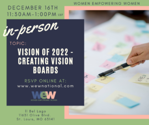 West County Chapter Meeting - Creating Vision Boards