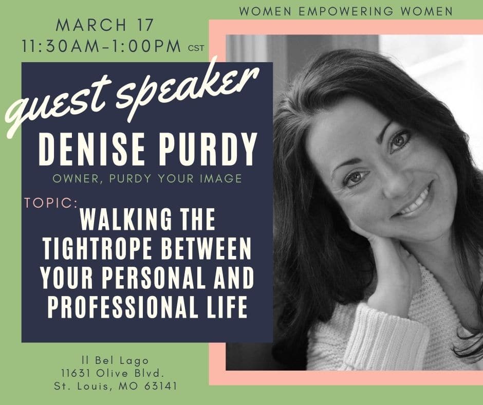 WEW West County Chapter Meeting - Denise Purdy March 17 2022