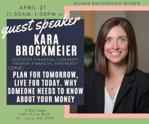WEW West County Chapter Meeting - Kara Brockmeier April 2022