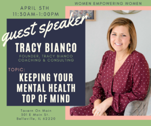Belleville Chapter Meeting - Tracy Bianco April 5