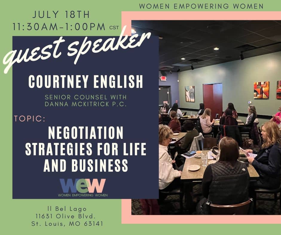 WEW West County Chapter Meeting - July 2024 UPDATED