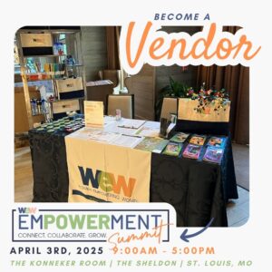 become a vendor at the WEW Empowerment Summit