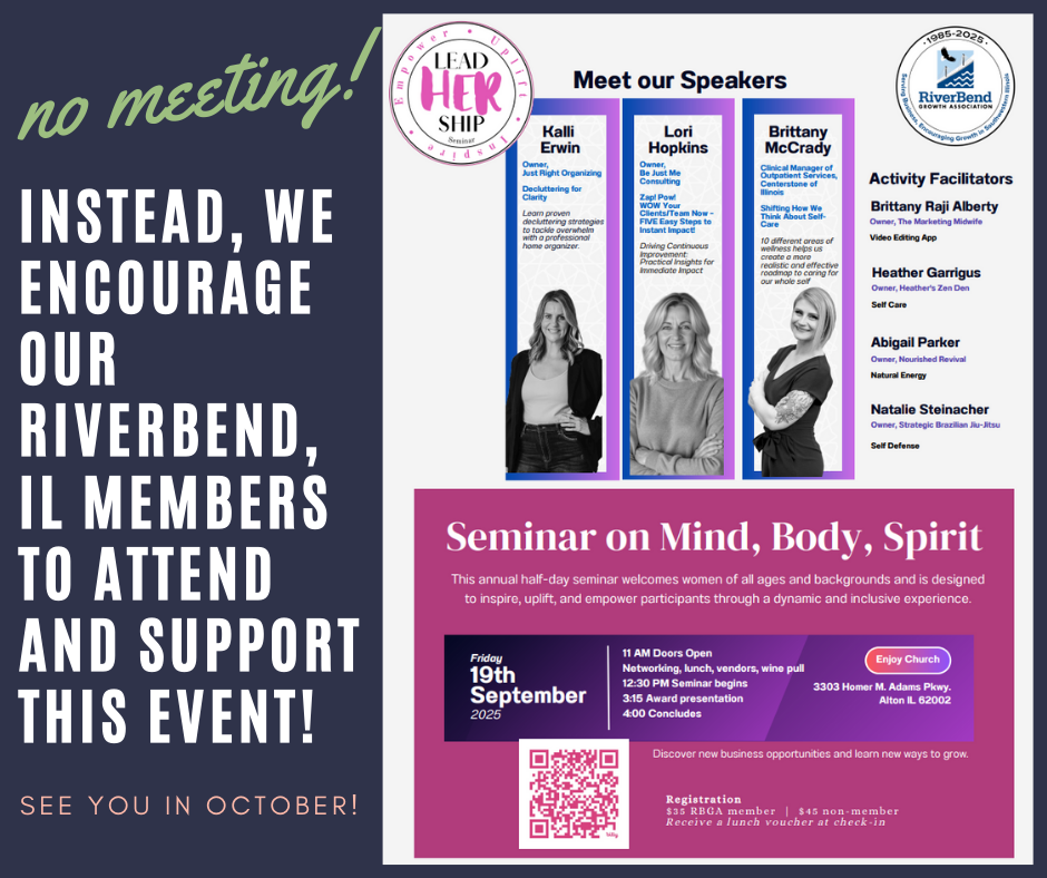 riverbend il sep 2025 no meeting