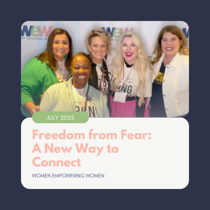 Freedom from Fear A New Way to Connect Freedom from Fear A New Way to Connect