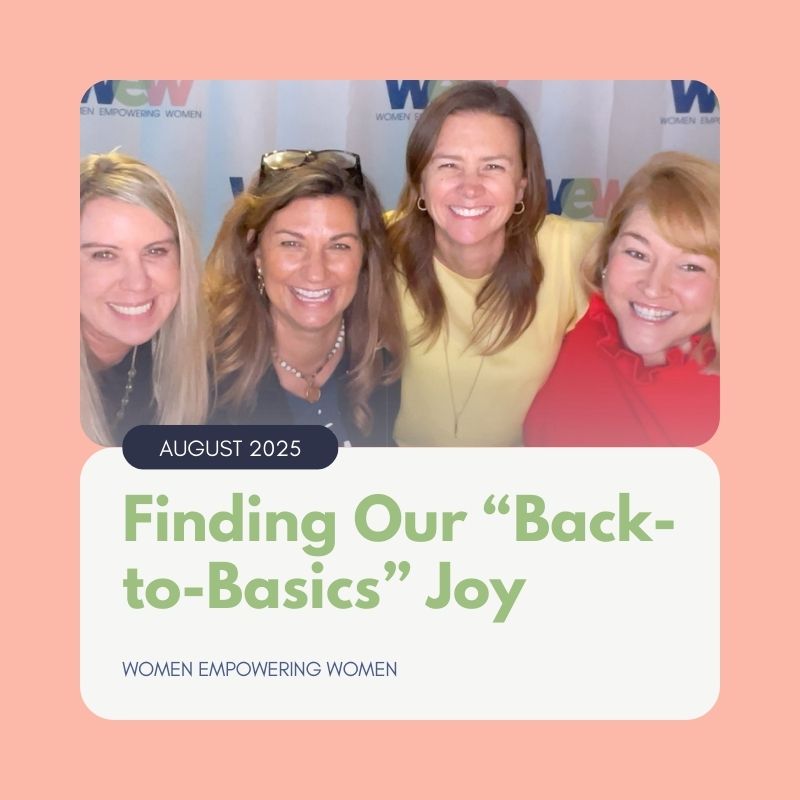Finding Our “Back-to-Basics” Joy