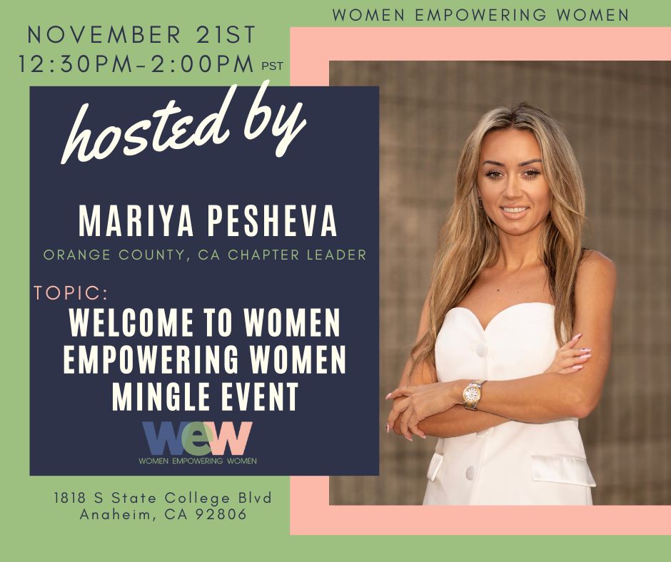 WEW Orange County Chapter Meeting - November 2025