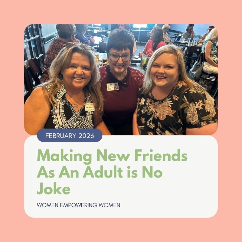 Making new friends as an adult is no joke. (1)