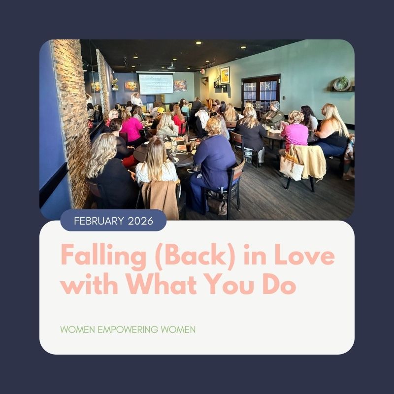 Falling (Back) in Love with What You Do