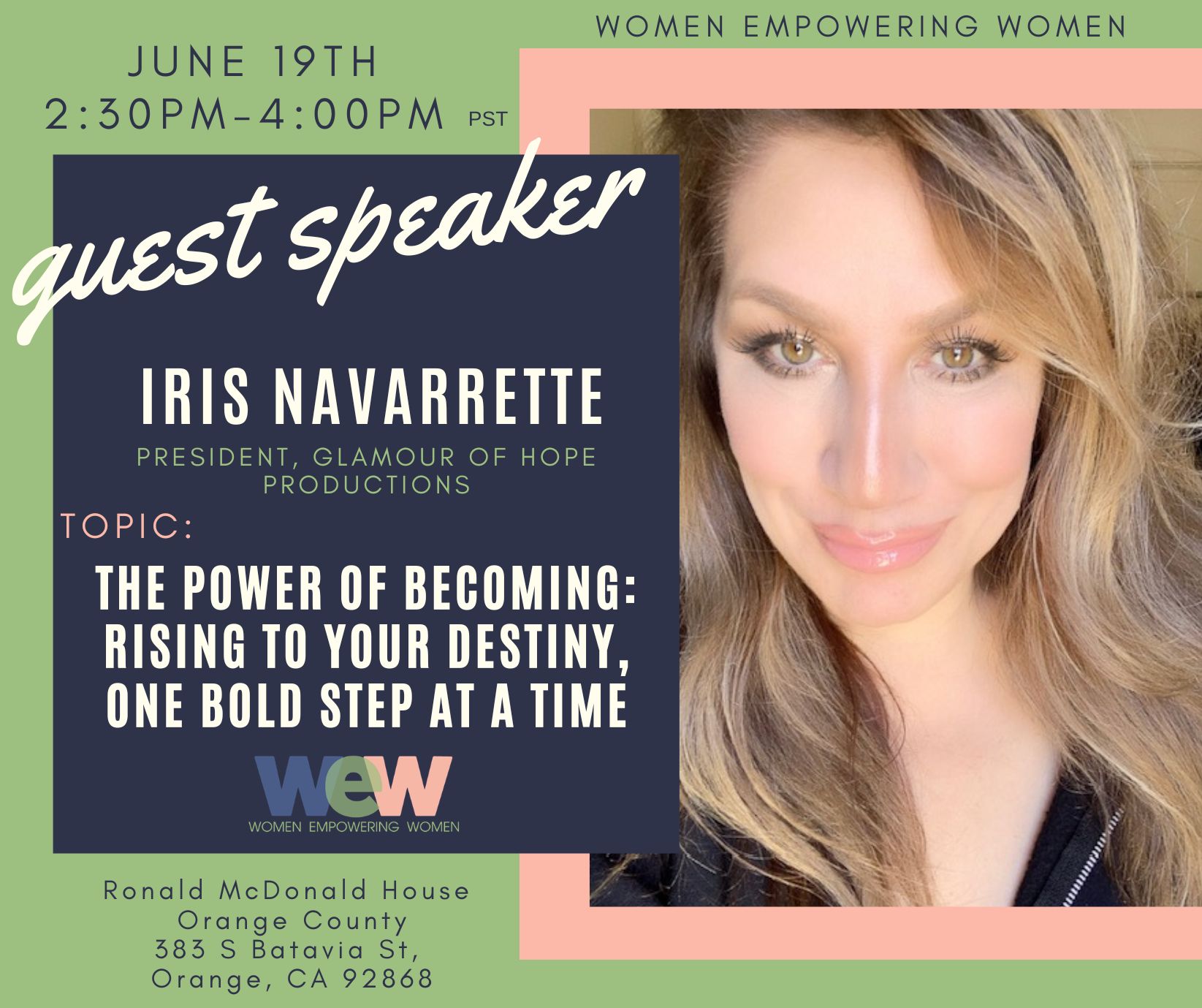 WEW Orange County Chapter Meeting - June 2026