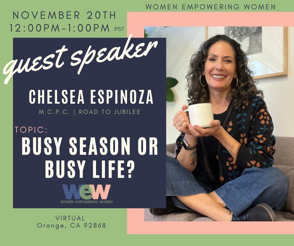 WEW Orange County Chapter Meeting - November 2026 updated
