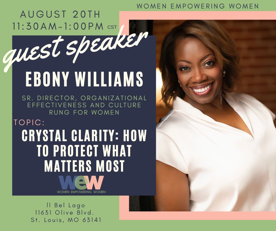 WEW West County Chapter Meeting August 2026