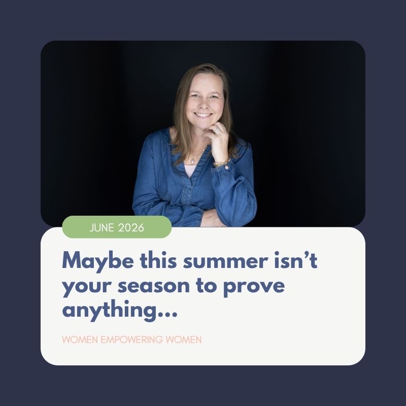 Maybe this summer isn’t your season to prove anything... (2)