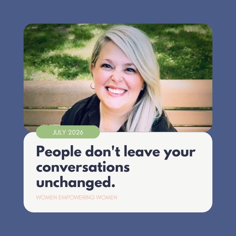 People don't leave your conversations unchanged (1) People don't leave your conversations unchanged (1)