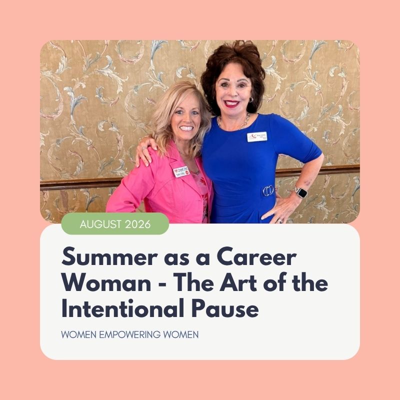 Summer as a Career Woman - The Art of the Intentional Pause (1) Summer as a Career Woman - The Art of the Intentional Pause (1)