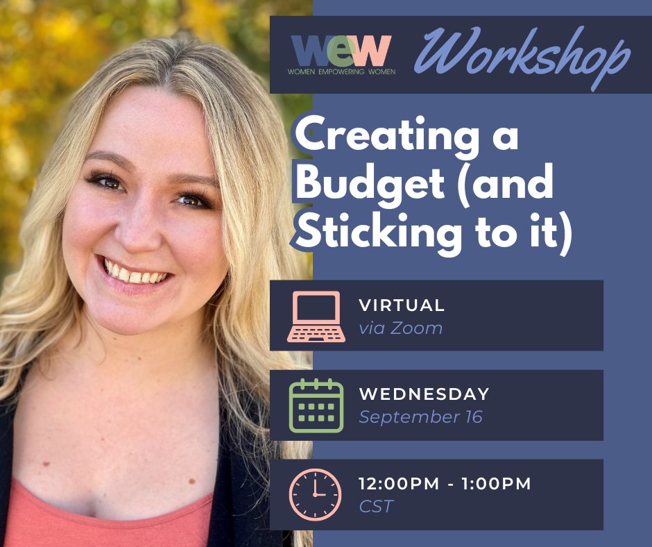 Virtual Workshop - Creating a Budget (and Sticking to it)