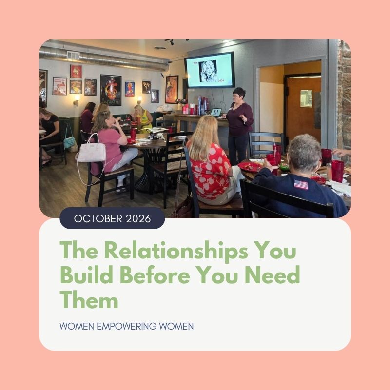 The Relationships You Build Before You Need Them The Relationships You Build Before You Need Them